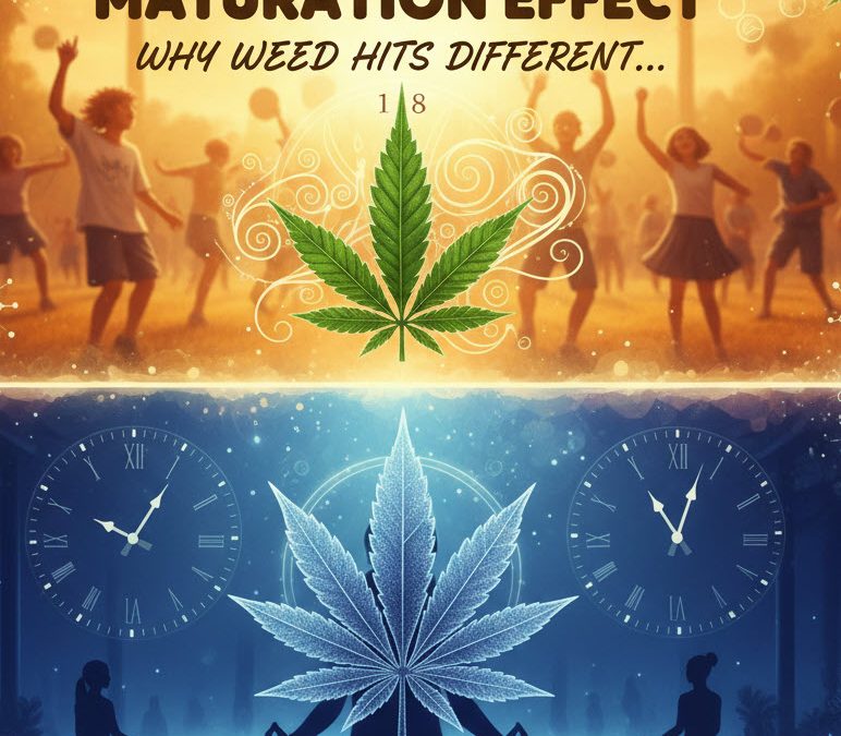 The Cannabis Maturation Effect: Why Weed Hits Different After 30