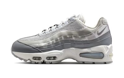Timeless Tones Hit the Nike Air Max 95 “Grey Fog/Particle Grey”