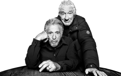 Robert De Niro and Al Pacino Star in Moncler’s Latest Campaign