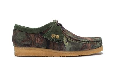 “Acid Realtree Camo” Hits the Sneakersnstuff x Clarks Wallabee Collaboration
