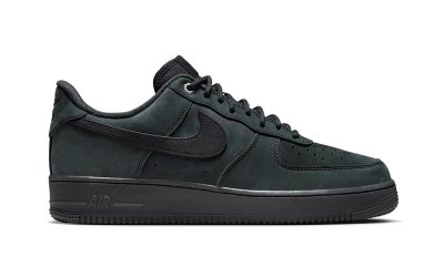Official Look at the Nike Air Force 1 Low “Black Nubuck”