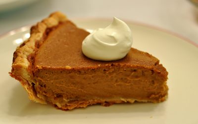 THC-Infused Cream Caramel Pumpkin Pie