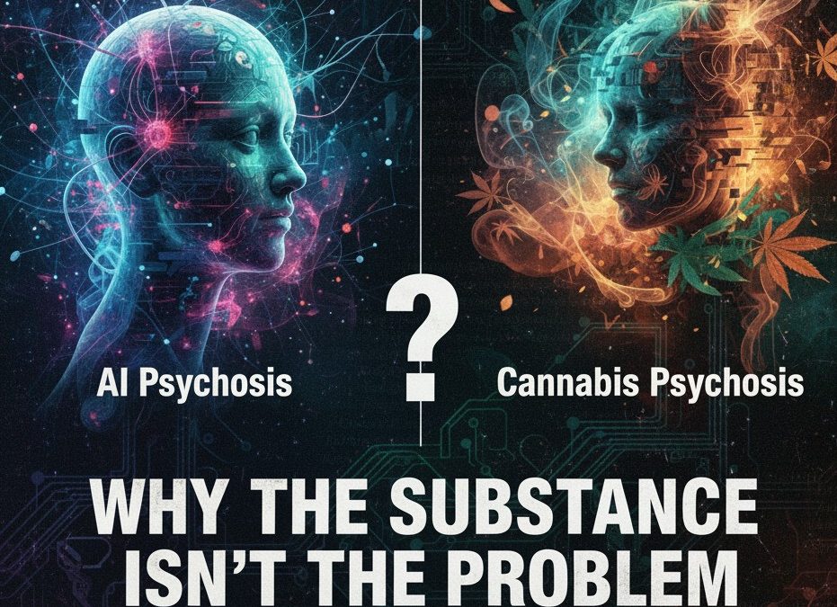 AI Psychosis and Cannabis Psychosis: Why the Substance Isn’t the Problem