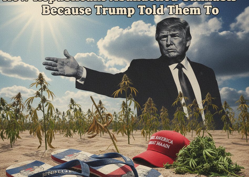 Sunny Day Flip-Flops: How Republicans Abandoned Cannabis Because Trump Told Them To