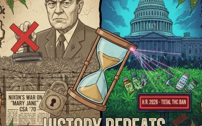 History Repeats: How Congress Just Killed Hemp the Same Way Nixon Killed Cannabis