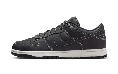 Nike Builds The Dunk Low “Off-Noir/Summit White” With Nubuck