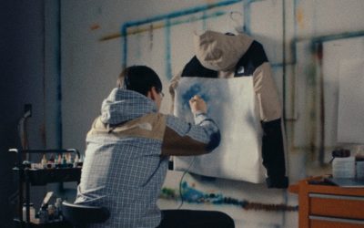 Multidisciplinary Artist Leon Xu Turns The North Face Mountain Jacket Into a Wearable Canvas