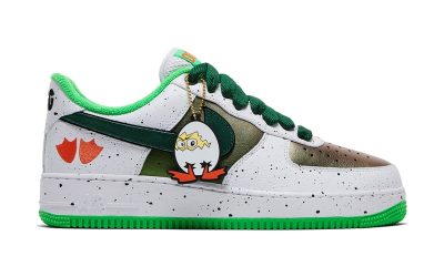 Ducks of a Feather’s New Nike Air Force 1 Lows Asks Which Came First: the “Egg or Duck?”