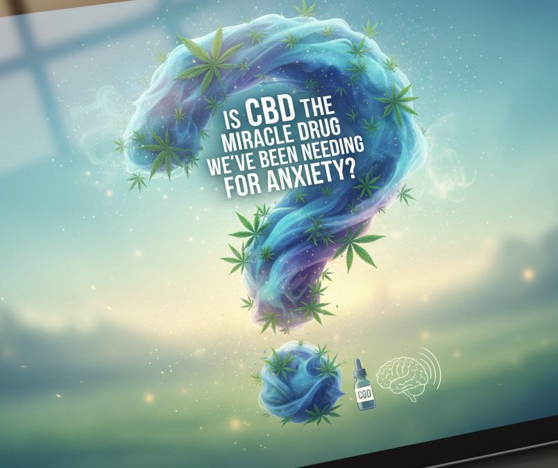 Is CBD The Miracle Drug We’ve Been Needing For Anxiety?