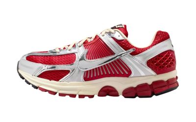 The Nike Zoom Vomero 5 Gets a Fiery Makeover in “Gym Red”