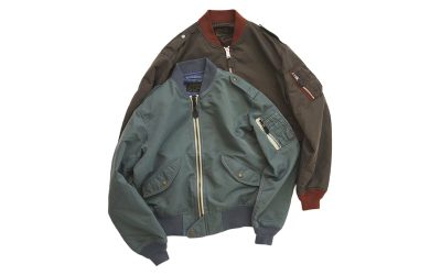 JOURNAL STANDARD relume and Avirex Rework the Classic L-2B Flight Jacket