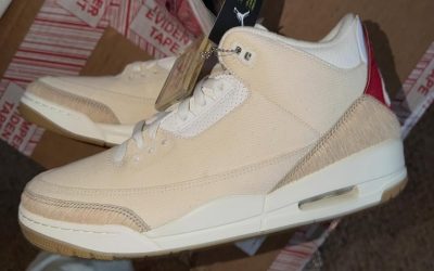First Look at the Levi’s x Air Jordan 3 “Sail”
