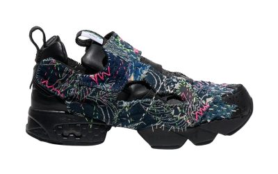 Engineered Garments x JunAle Rework the Reebok Instapump Fury 94 With Hand‑Applied Sashiko