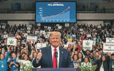 Trump Gets Americans Believing in Cannabis? – New Poll Shows Cannabis Legalization Has Majority Support