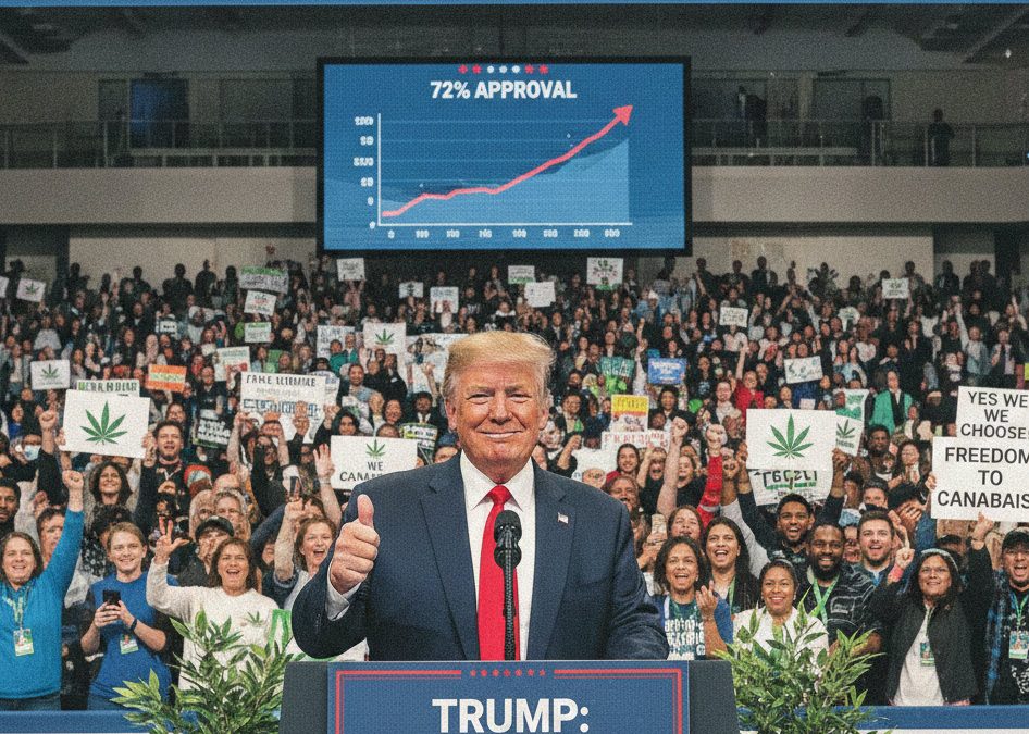 Trump Gets Americans Believing in Cannabis? – New Poll Shows Cannabis Legalization Has Majority Support