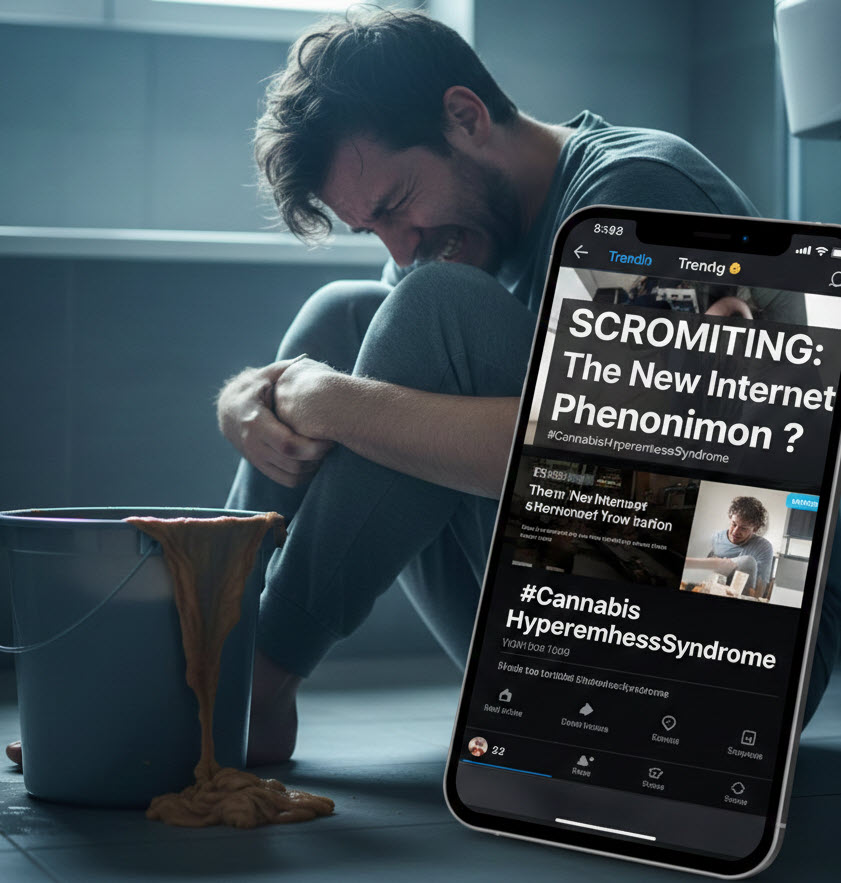 First Cannabis.net, Then High Times, What is Scromiting and Why is It Going Viral?