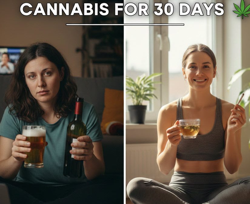 What Really Happens to Your Body When You Replace Alcohol with Weed for 30 Days?