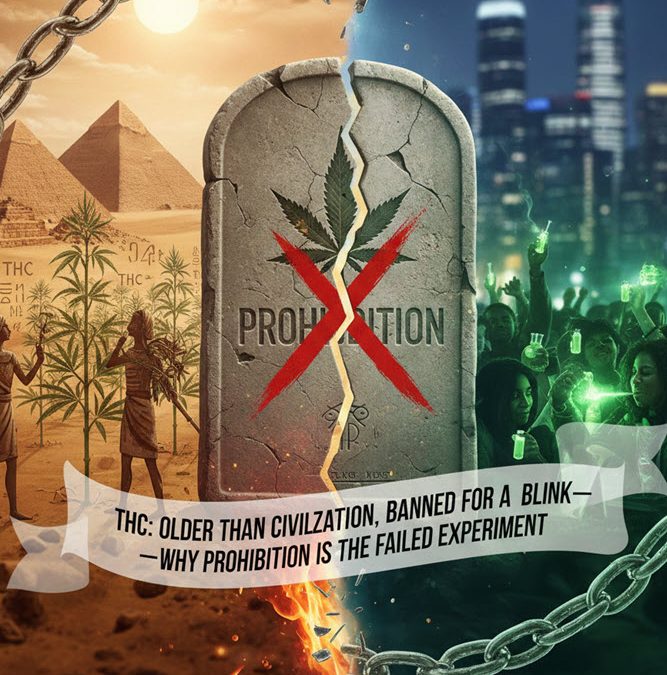 THC: Older Than Civilization, Banned for a Blink—Why Prohibition Is the Failed Experiment