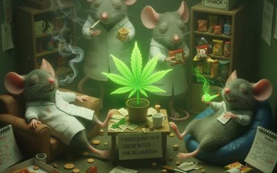 Stressed Out Mice Prefer Cannabis for Relaxation in New Lab Study