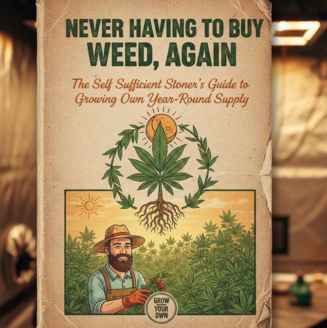 Never Having to Buy Weed, Again : The Self-Sufficient Stoner’s Guide to Growing Your Own Year-Round Supply