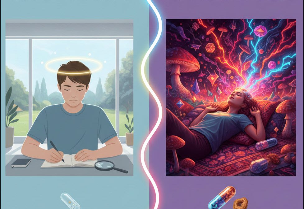 Microdosing vs. Macrodosing Psychedelics – What’s the Difference?