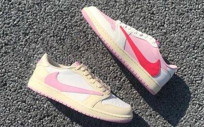 First Look at Travis Scott’s Air Jordan 1 Low OG “Pink Pack”