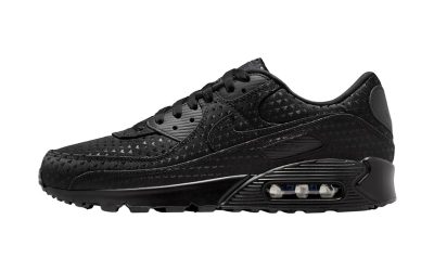 Nike Goes Monochromatic with the Triple Black Air Max 90 “Valentine’s Day”