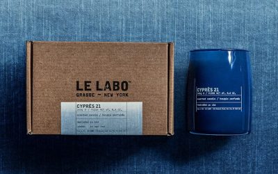 Le Labo Honors Japanese Artistry With the CYPRÈS 21 Indigo Classic Candle