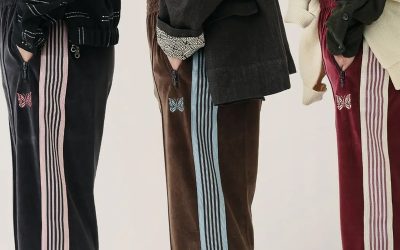 JOURNAL STANDARD x NEEDLES SS26 Velour Track Pants Brings Urban Elegance to the Forefront