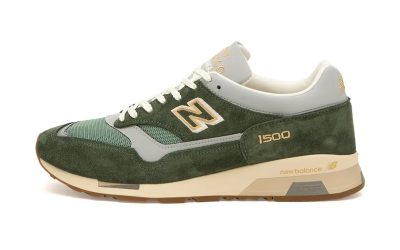 New Balance 1500 Made in England Surfaces in “Kombu Green/Sea Spray”