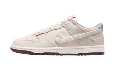 The Nike Dunk Low “Valentine’s Day” Features Plush Textures and 3D Heart Accents