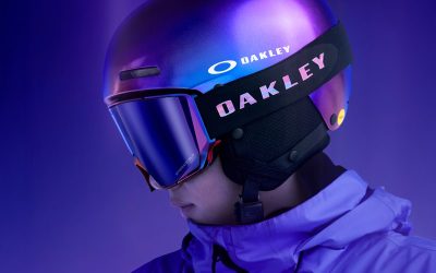 Oakley Redefines Winter Sport Aesthetics With the Iridescent AURA Collection