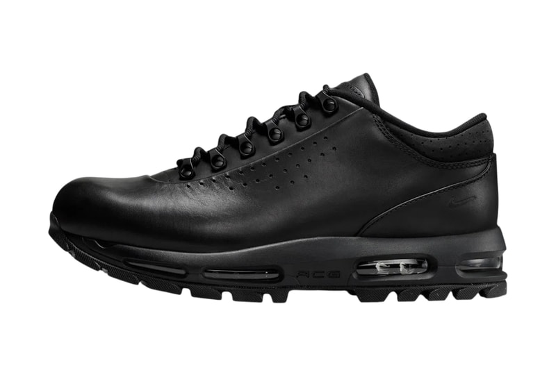 Official Look at the Nike Air Max Goadome Low “Black”