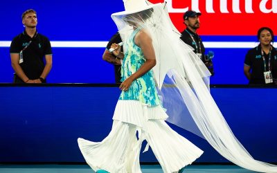 Naomi Osaka Debuts a Jellyfish-Inspired Nike x Robert Wun Kit at 2026 Australian Open