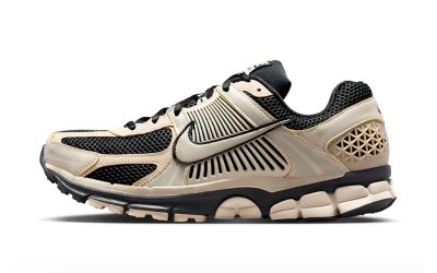 The Nike Zoom Vomero 5 Surfaces in a Sophisticated Black and Cream Colorway