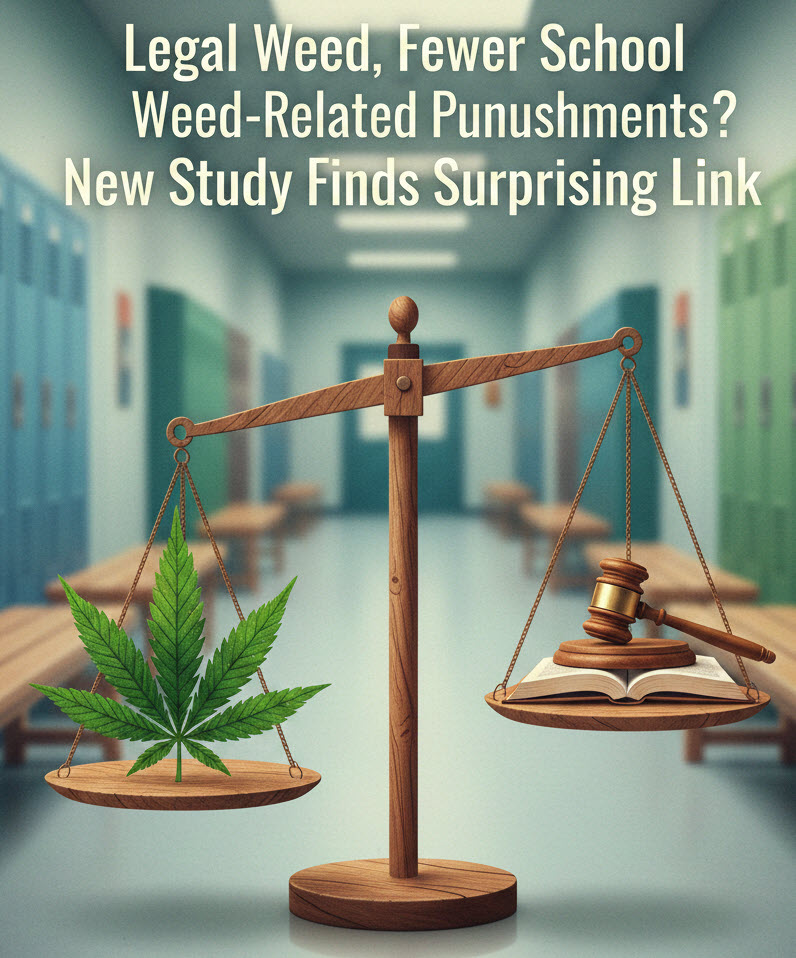 Legal Weed, Fewer School Weed-Related Punishments? New Johns Hopkins-UMass Study Finds Surprising Link