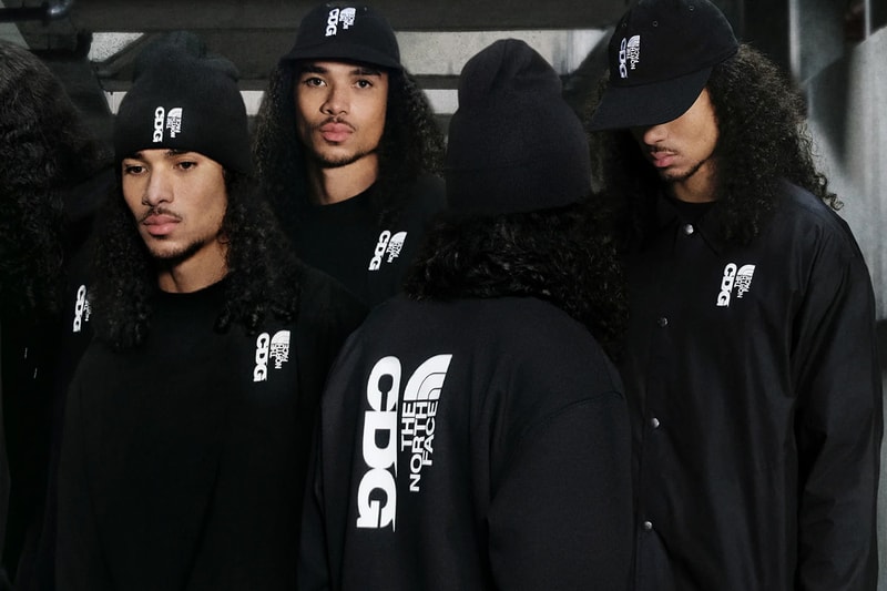 CDG and The North Face Return With an All-Black Third Capsule