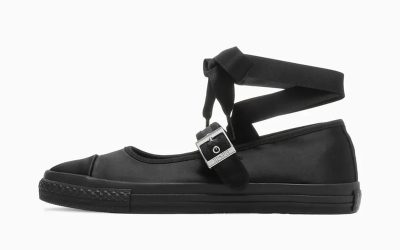 Converse Leans Towards Balletcore With The All Star LP BL OX “Black”