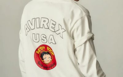 AVIREX and Betty Boop Team Up for a Playful Military-Inspired Collection