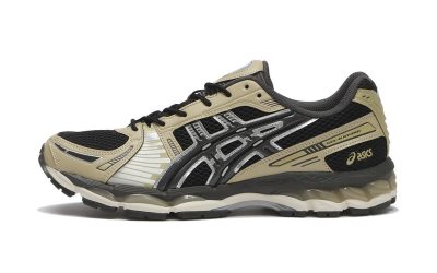 ASICS GEL-KAYANO 12.1 Surfaces in a “Black/Obsidian Grey” Colorway