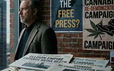 Who Killed the Free Press? – The Ellison Empire, the Cannabis Re-Demonization Campaign