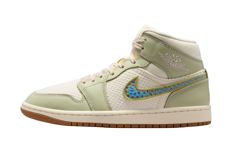 The Air Jordan 1 “Olive Aura” Pack Exudes Handcrafted Appeal
