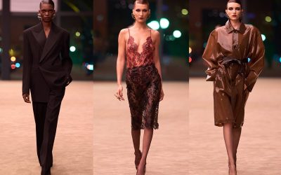 Anthony Vaccarello Strips Back to Foundational Tailoring for Saint Laurent’s Winter 2026 Collection