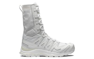 Rier Reconnects With Salomon for an All-White Duo