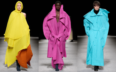 Issey Miyake FW26 “Creating, Allowing” Questions Beauty and Creativity