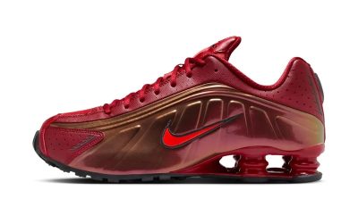 This Nike Shox R4 Channels Its Inner Iron Man