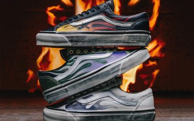 Vans’ “Archive Flame” Pack Features a Trio of Fiery Old Skool LX Sneakers