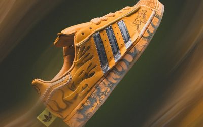 adidas Originals and Hellstar Unveil a Hazy Orange Superstar II
