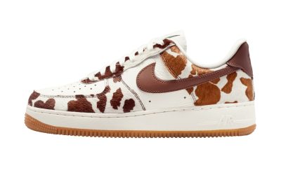 Nike Delivers the Air Force 1 Low “Cow Print” in “Field Brown”