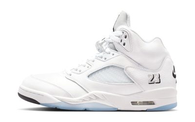 Jordan Brand Brings Back the Air Jordan 5 “White Metallic” With OG Details